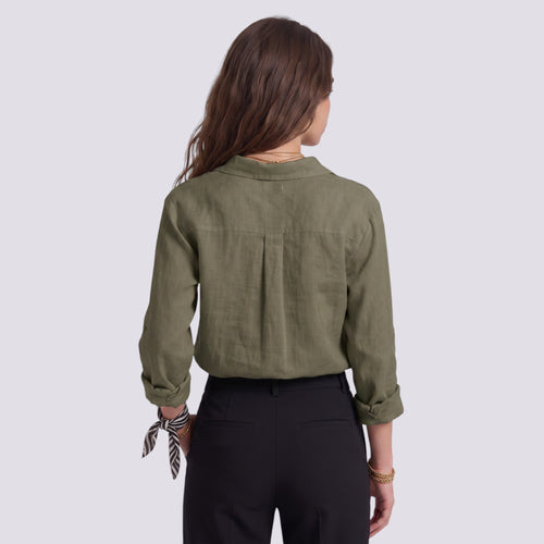 Blouse Femme Chic Dos Noué