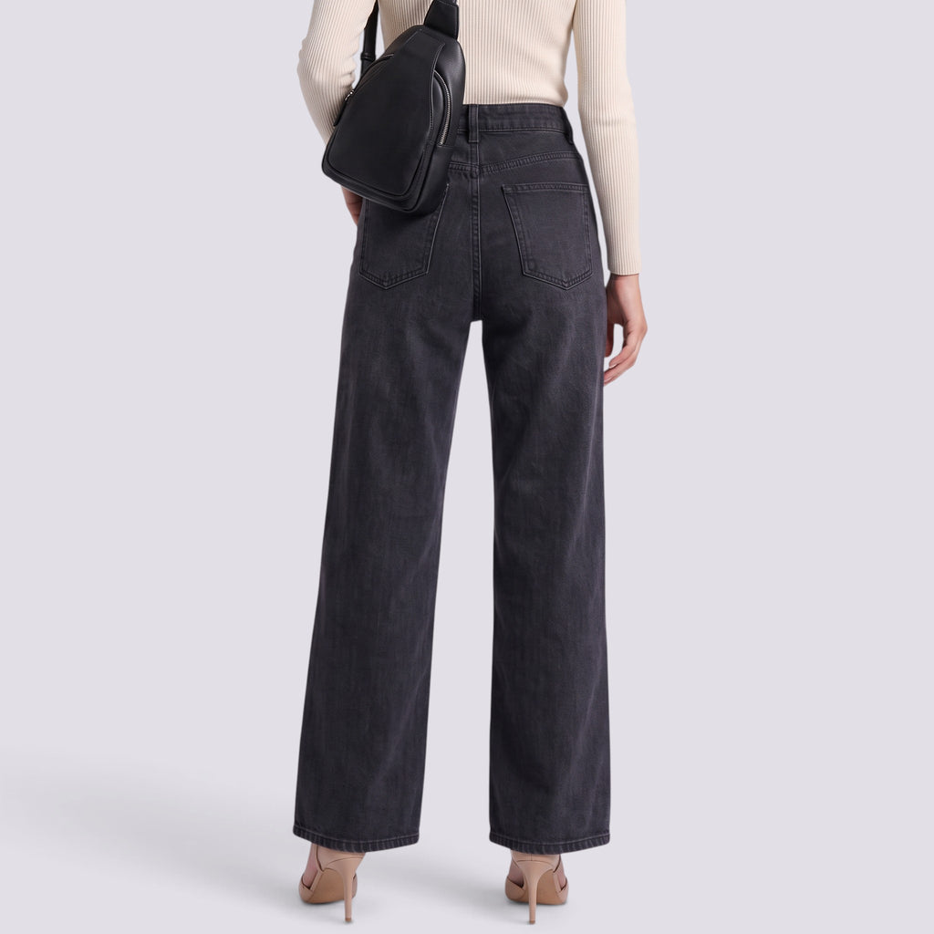 Jean Femme Taille Haute Large Extensible