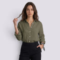 Blouse Femme Chic Dos Noué