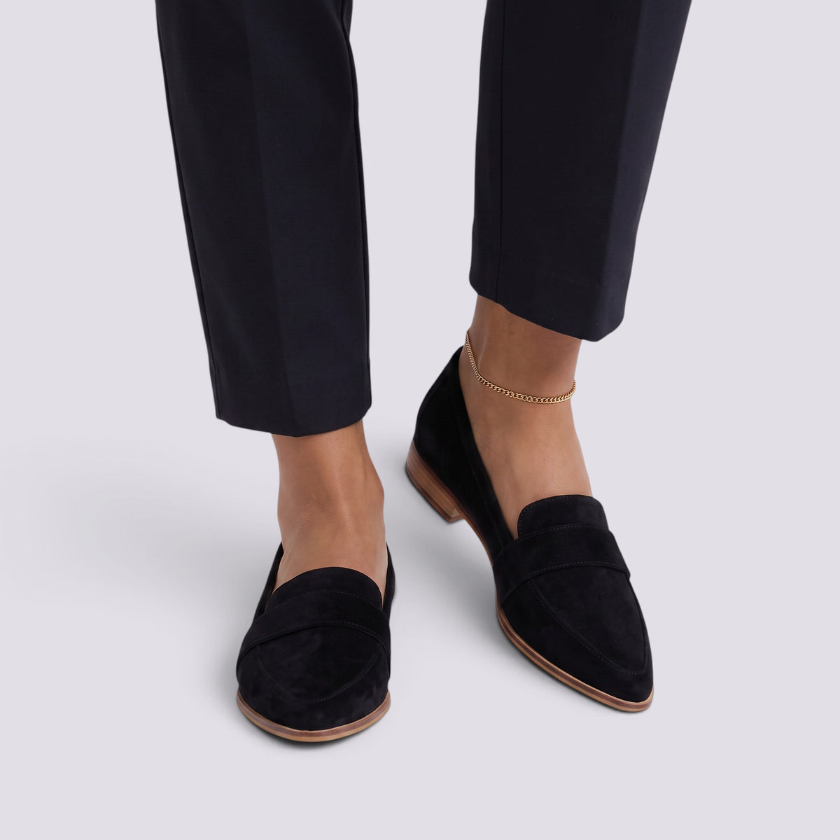 Escarpins Femme Talon Épais Bout Pointu