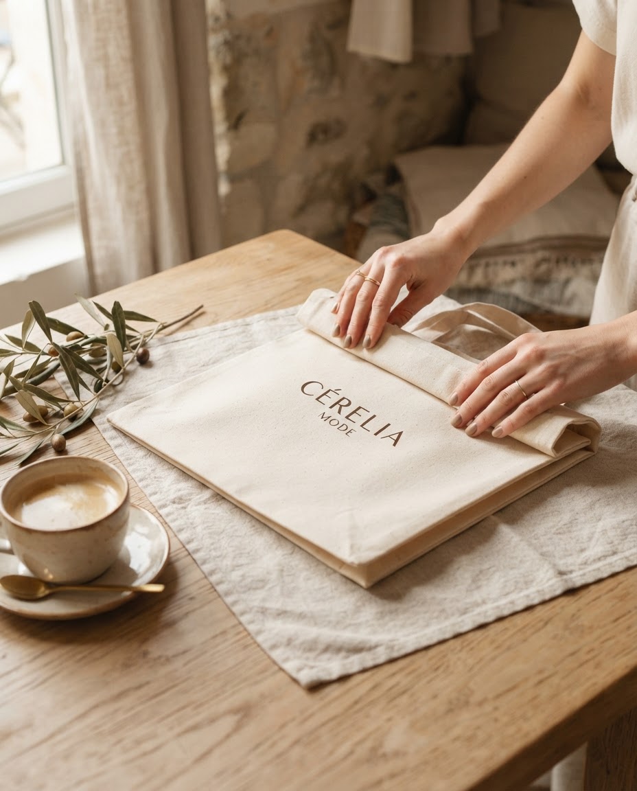 Cerelia Mode tote bag lifestyle photo option 1