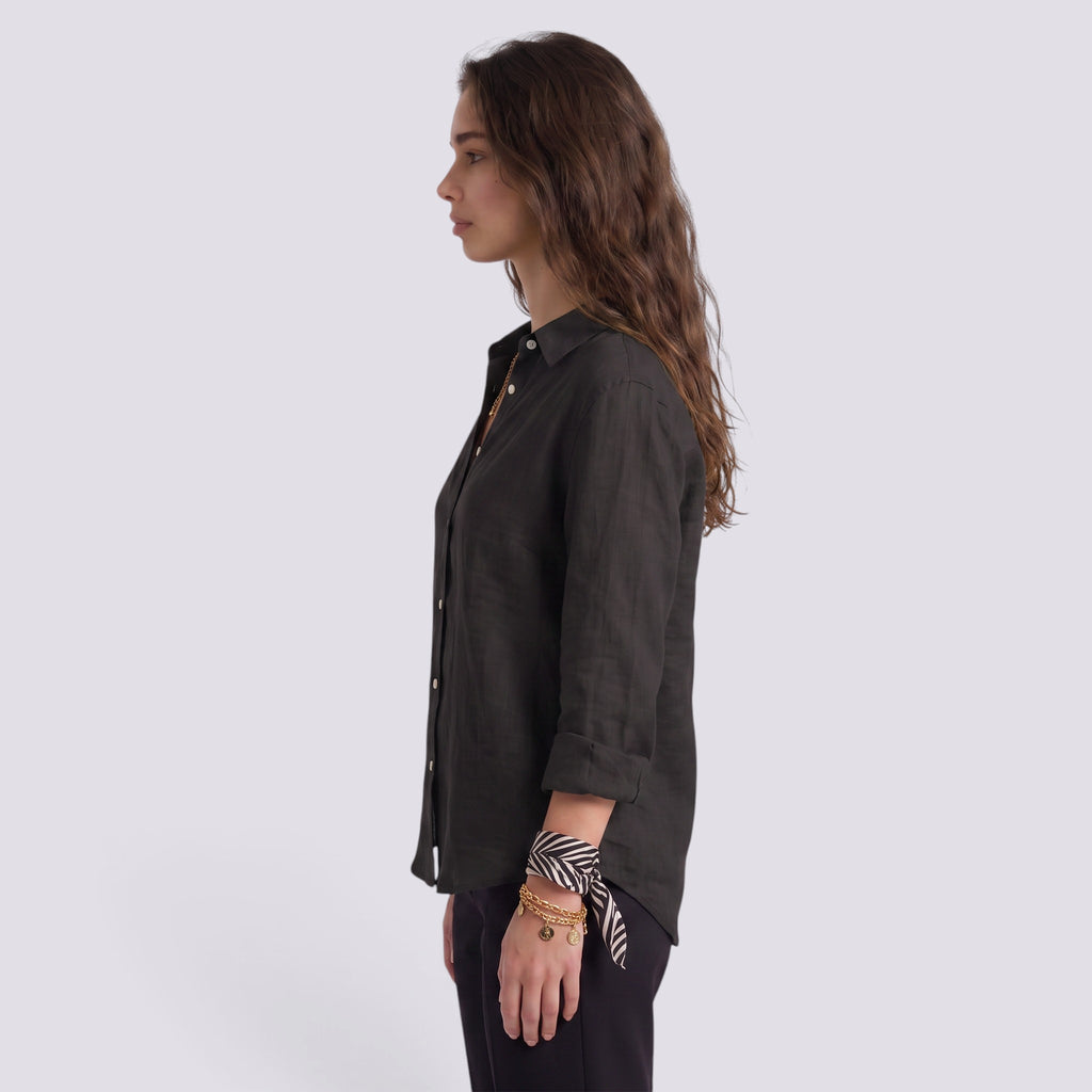 Blouse Femme Chic Dos Noué