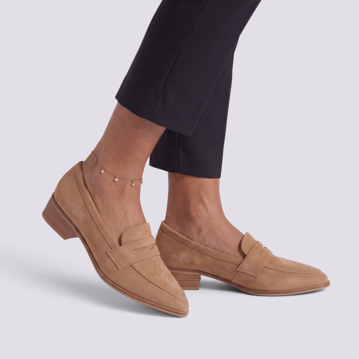 Escarpins Femme Talon Épais Bout Pointu