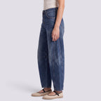 Jean Large Femme Taille Mi-Haute